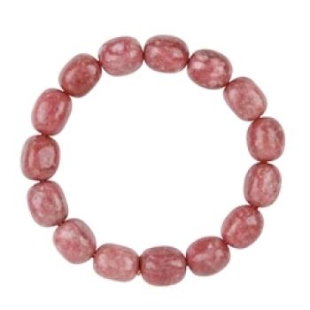 Armband Thulit Nuggets, ca. 10–12 mm – Mut, Lebenskraft & Aufbruch